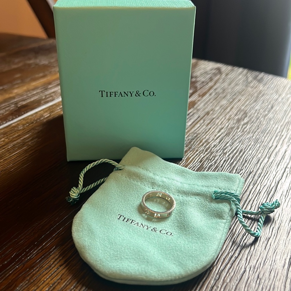 Tiffany & Co. Sterling Silver “Atlas” Ring